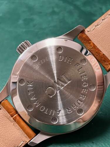 IWCマーク12　Ref.324101　インデックス、針蓄光再生、ケース仕上げしました